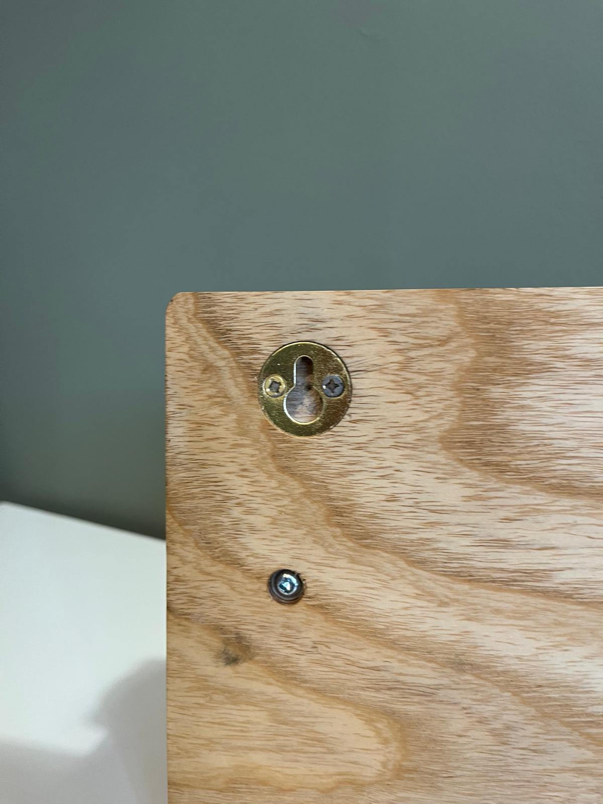 Handmade Ash Key Coat Shelf with Land Rover Defender 110 Model – Rustic Wall Rack (Copy)