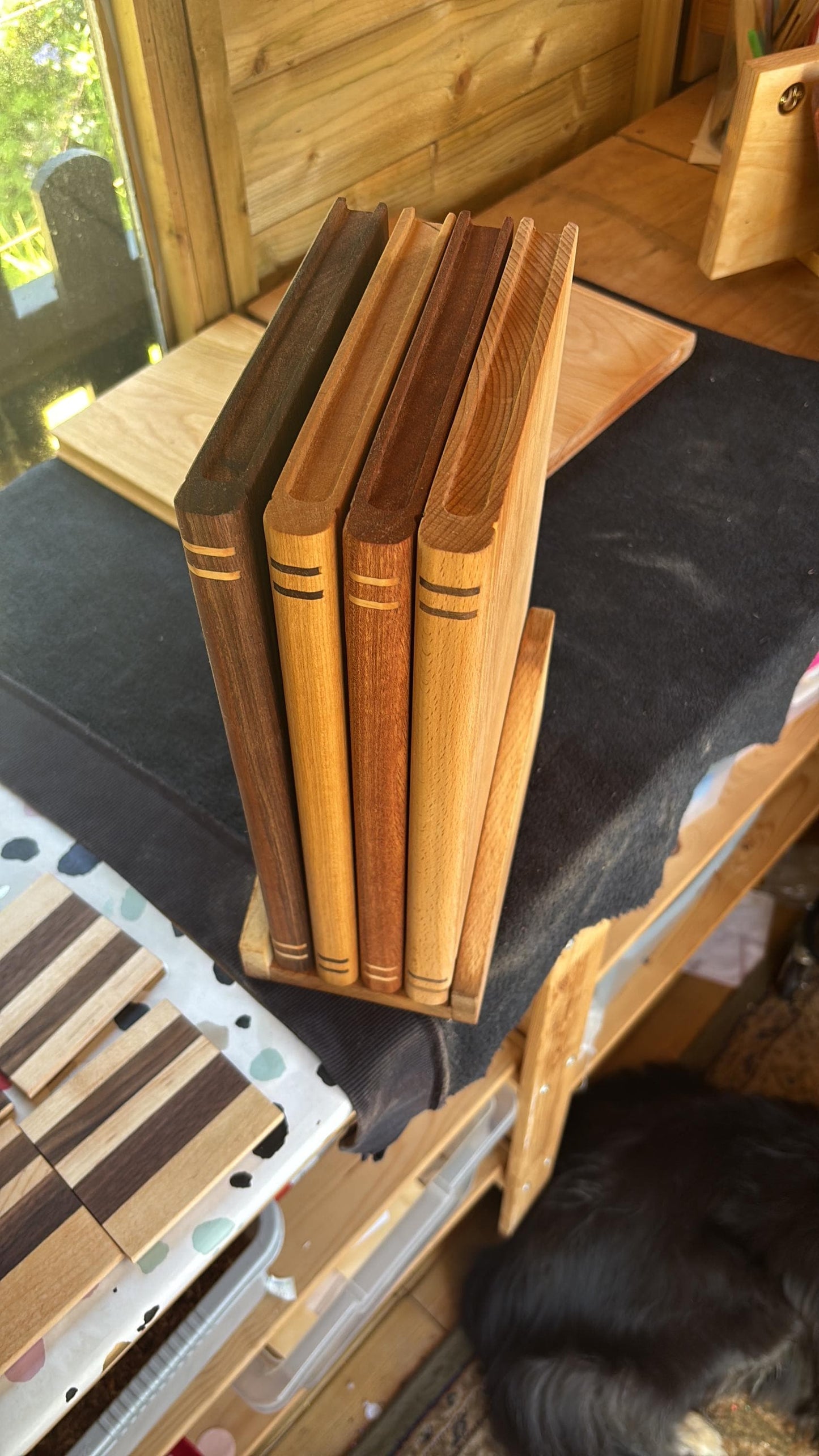 Luxury Handmade Hardwood “Book” Chopping Board Collection
