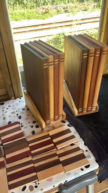 Luxury Handmade Hardwood “Book” Chopping Board Collection