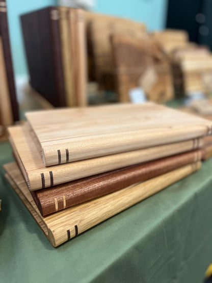 Luxury Handmade Hardwood “Book” Chopping Board Collection